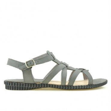 Women sandals 595 gray