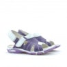 Small children sandals 41c purple+white