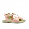 Small children sandals 40c patent pink
