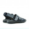 Small children sandals 41c indigo+gray