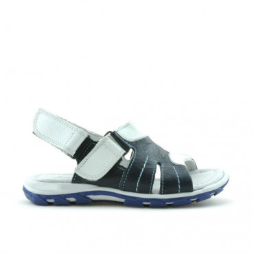 Small children sandals 41c indigo+white