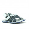 Small children sandals 41c indigo+white