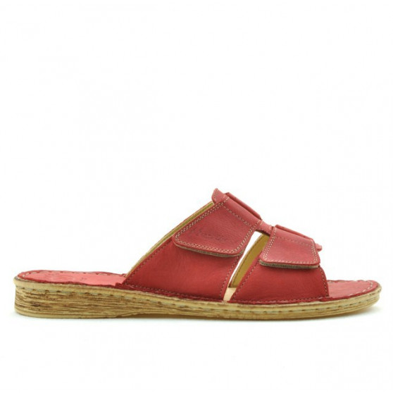 Women sandals 510 red coral