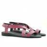 Women sandals 5010 pink zmeura