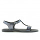 Women sandals 5011 silver