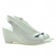 Sandale dama 599 alb+indigo