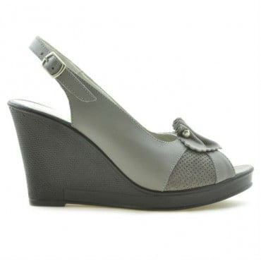 Women sandals 5002 gray deschis