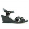 Women sandals 5007 patent black