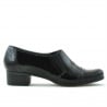 Pantofi casual dama 651 lac negru
