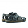 Children sandals 324 indigo+gray