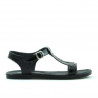 Children sandals 534 patent black