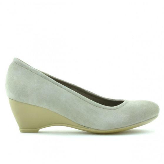 Women casual shoes 152-1 sand velour