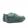 Small children shoes 01c gray velour