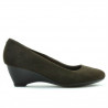 Women casual shoes 152-1 cafe velour