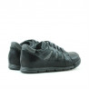 Pantofi copii mici 04c negru+gri