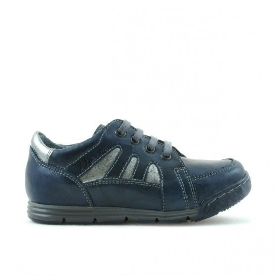 Small children shoes 04c indigo+gray