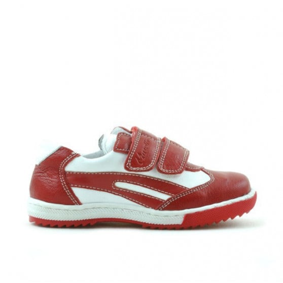 Small children shoes 16c red+white