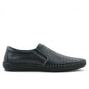 Men loafers, moccasins 820 black