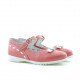 Pantofi copii mici 12c rosu corai+alb
