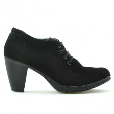 Women casual shoes 167 black velour