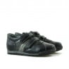 Small children shoes 02c black + gray