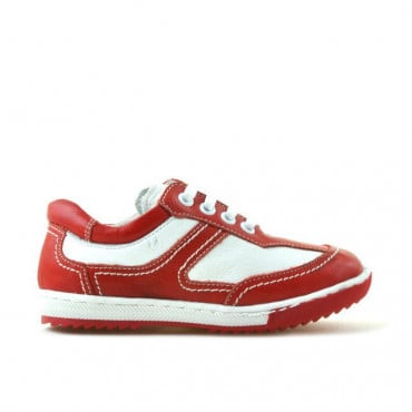 Pantofi copii mici 15c rosu+alb