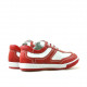 Pantofi copii mici 15c rosu+alb