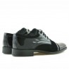 Teenagers stylish, elegant shoes 391 velour black combined