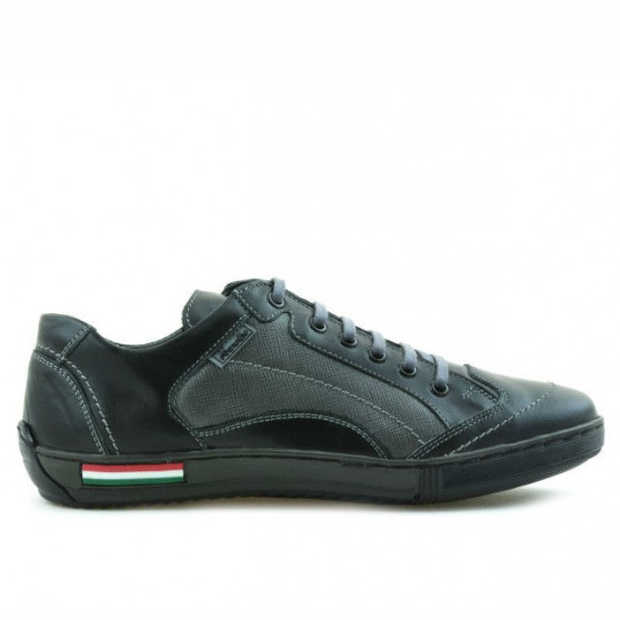 Teenagers stylish, elegant shoes 307 black+gray