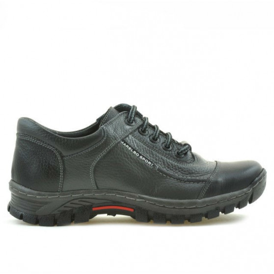 Pantofi sport adolescenti 313 negru+gri
