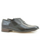 Men stylish, elegant shoes 802 a brown