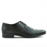 Men stylish, elegant shoes 786 a brown