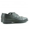 Men stylish, elegant, casual shoes 756 black