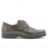 Men stylish, elegant, casual shoes 854sc brown scai