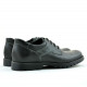 Men stylish, elegant, casual shoes 805 black