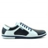 Men sport shoes 869 indigo+white