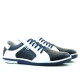 Men sport shoes 869 indigo+white