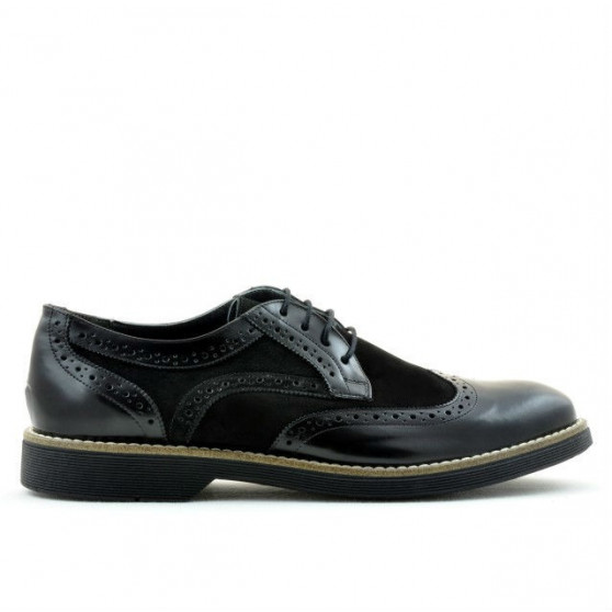 Men casual shoes 826 black florantic combined