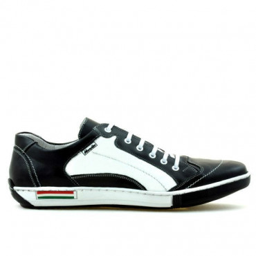 Pantofi sport barbati 707 negru+alb