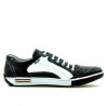 Men sport shoes 707 black+white