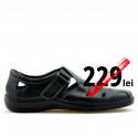 Men loafers, moccasins 819 black