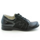 Women casual shoes 608 patent black combined