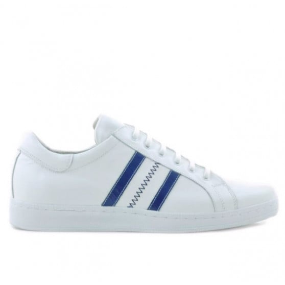 Men sport shoes 959 white+bleu