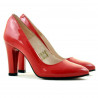 Pantofi eleganti dama 1243 lac rosu 