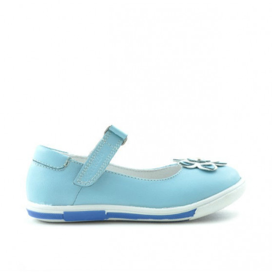 Pantofi copii mici 06c bleu+alb