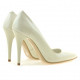 Women stylish, elegant shoes 1241 patent beige01