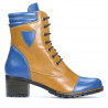 Women boots 3279 indigo+brown