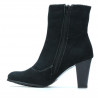Women boots 1136 black antilopa