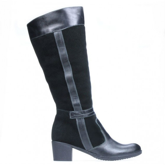 Women knee boots 3260 black combined