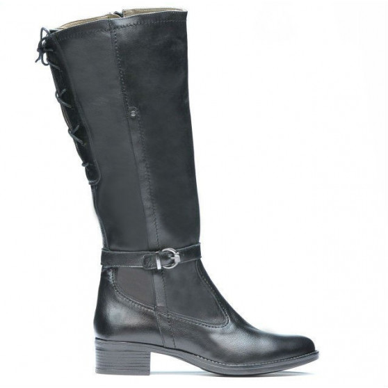 Women knee boots 3303 black